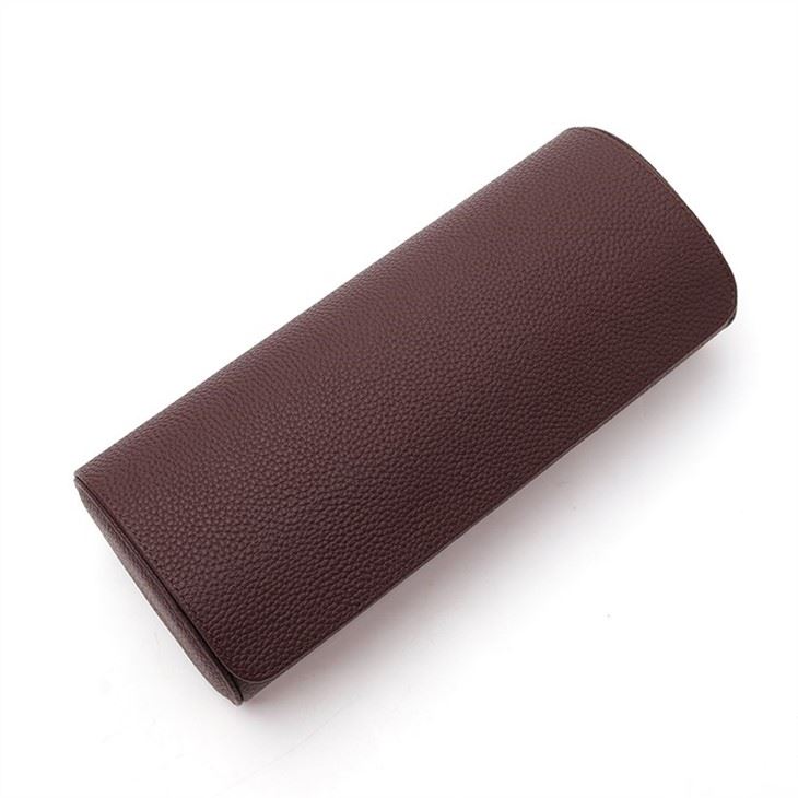 Leather Travel Case Watch Roll