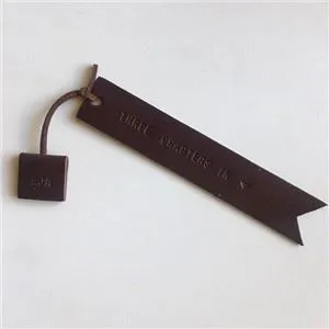 PU Leather Christmas Book Mark Marker
